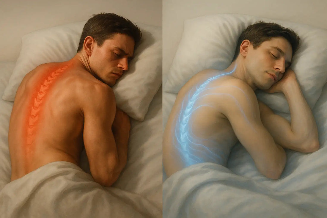 Kontraszt az éjszakai stresszüzemmódú alvás és a mély regenerációt adó idegrendszeri pihenés között