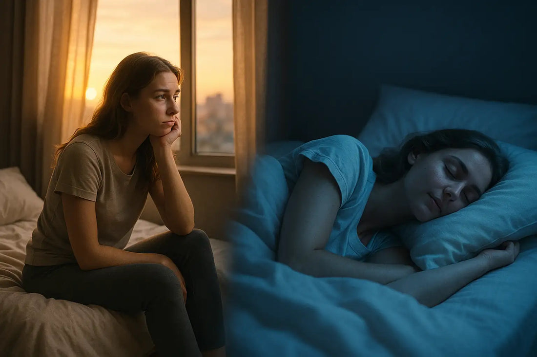 Vizualizáció arról, hogy a sikeres újévi életmódváltás kipihent, regenerált idegrendszerrel indul