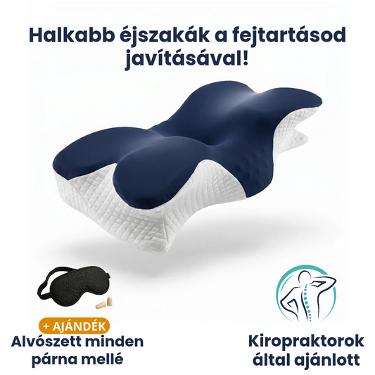 Relaxa™ Horkolás Elleni Ergonomikus Párna