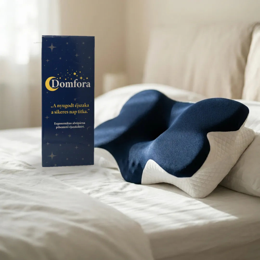 Relaxa™ Horkolás Elleni Ergonomikus Párna
