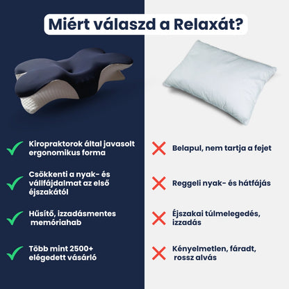 Relaxa™ Ergonomikus Alvópárna